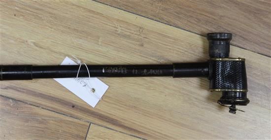 A WWI monocular adjustable walking stick